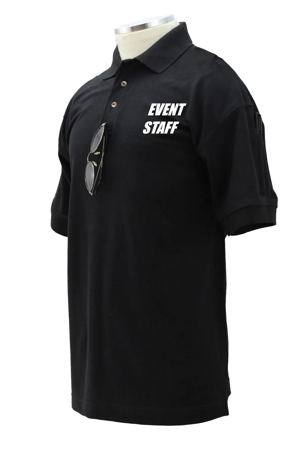 Event Staff Poly/Cotton Tactical Short Sleeve Polo Shirts